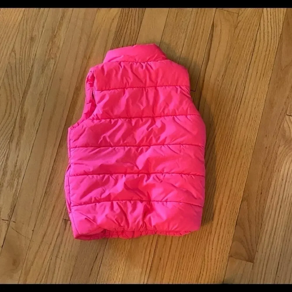 PUMA GIRLS FULL ZIP PUFFER VEST SIZE XXS (3-4)